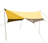 Silver Coated Polyester 8 Persons Camping Sun Canopy