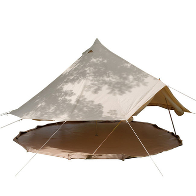 Ripstop Tenda Acara Luar Ruangan Bell Tent Teepee 4m 5M