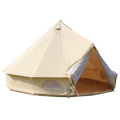 45 X 77 cm Hotel Tenda Acara Luar Ruangan Tahan Air Tahan Angin Tahan Kanvas Bentuk Lonceng