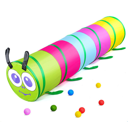 130MM 100MM Tenda Berkemah Luar Ruangan Pop Up Play Tenda Dan Tunnel Polyester Fabric